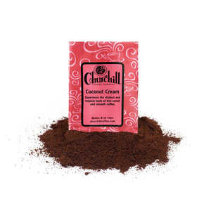 Churchill Coffee Company - Coconut Cream - 1.5 ounce bag - pack of 5