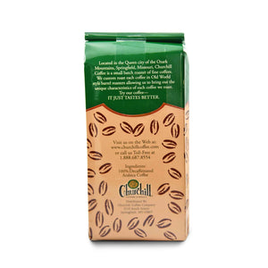 Churchill Coffee Company - Seriously Chocolate - 12 ounce bag - Decaf