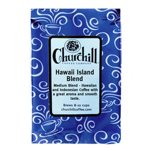 Churchill Coffee Company - Hawaii Island Blend - 1.5 ounce bag - pack of 5