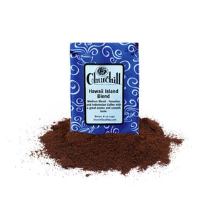 Churchill Coffee Company - Hawaii Island Blend - 1.5 ounce bag - pack of 5