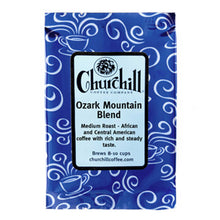Load image into Gallery viewer, Churchill Coffee Company - Ozark Mountain Blend - 1.5 ounce bag - 5 pack
