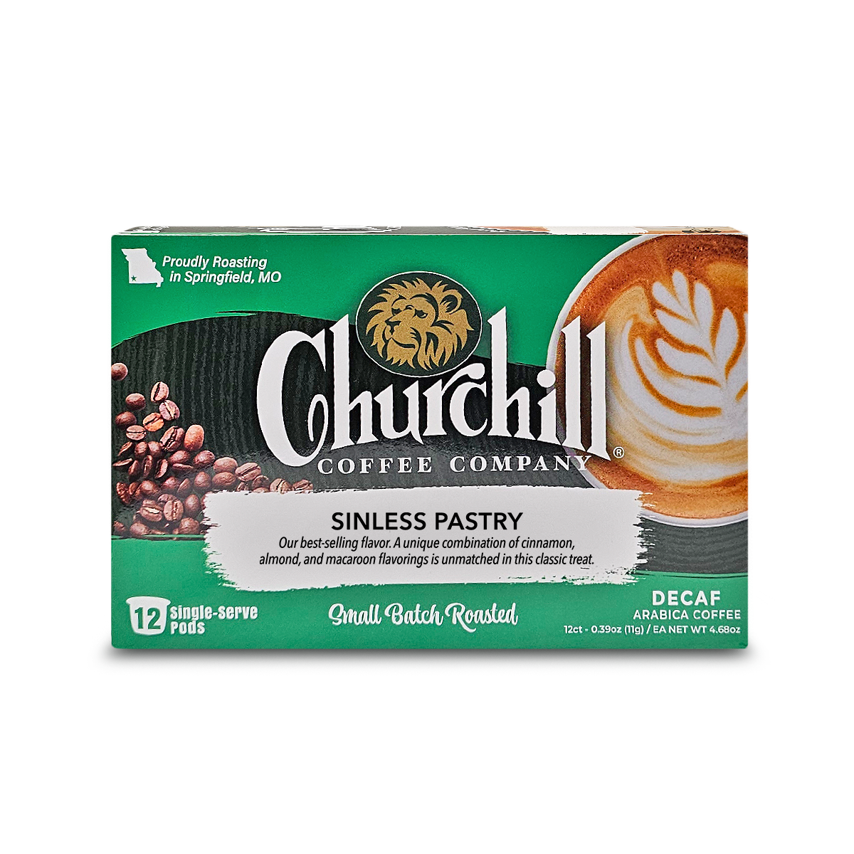 Sinless Pastry Single Use Pods – Churchill Coffee Company