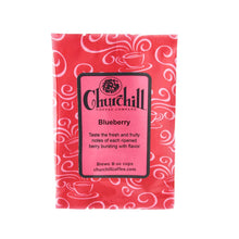 Load image into Gallery viewer, Churchill Coffee Company - Blueberry - 1.5 ounce bag pack of 5
