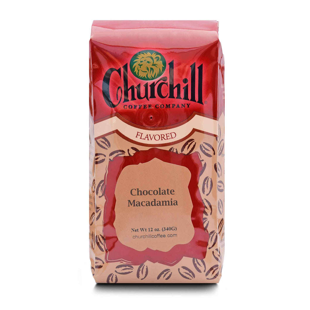 Churchill Coffee Company - Chocolate Macadamia - 12 ounce bag
