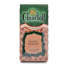 Load image into Gallery viewer, Churchill Coffee Company - Chocolate Macadamia - 12 ounce bag - Decaf
