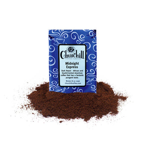 Churchill Coffee Company - Midnight Express Blend - 1.5 ounce bag - 5 pack