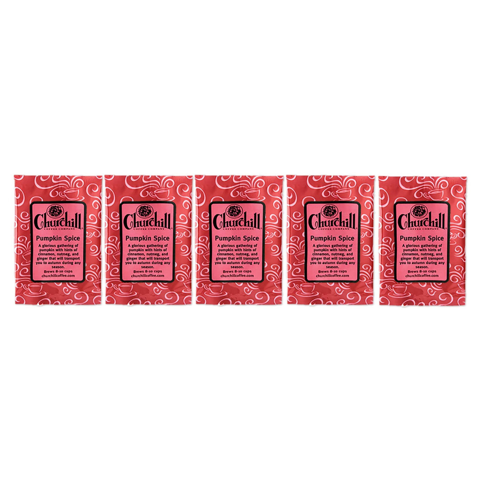 Churchill Coffee Company - Pumpkin Spice - 5 pack of 1.5 ounce bags