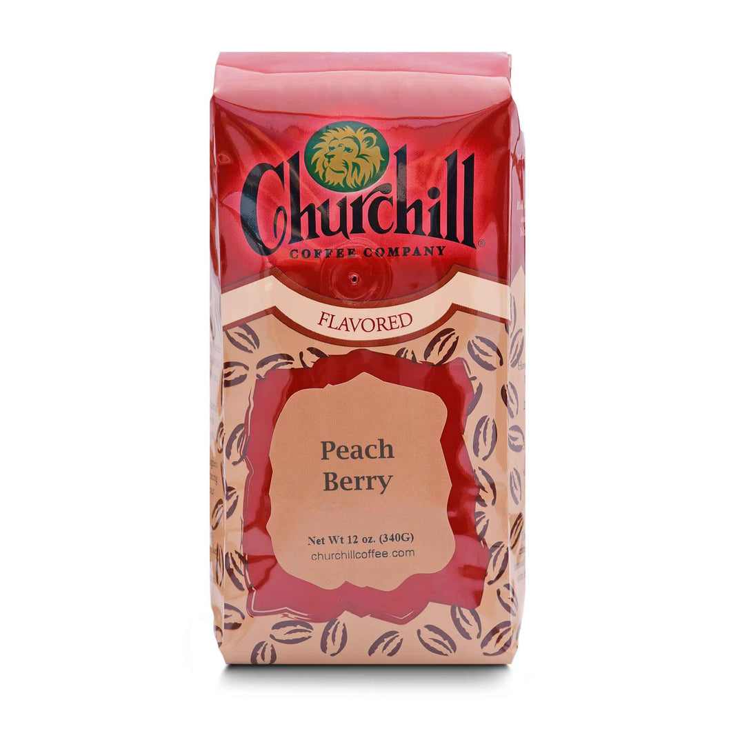 Churchill Coffee Company - Peach Berry - 12 ounce bag